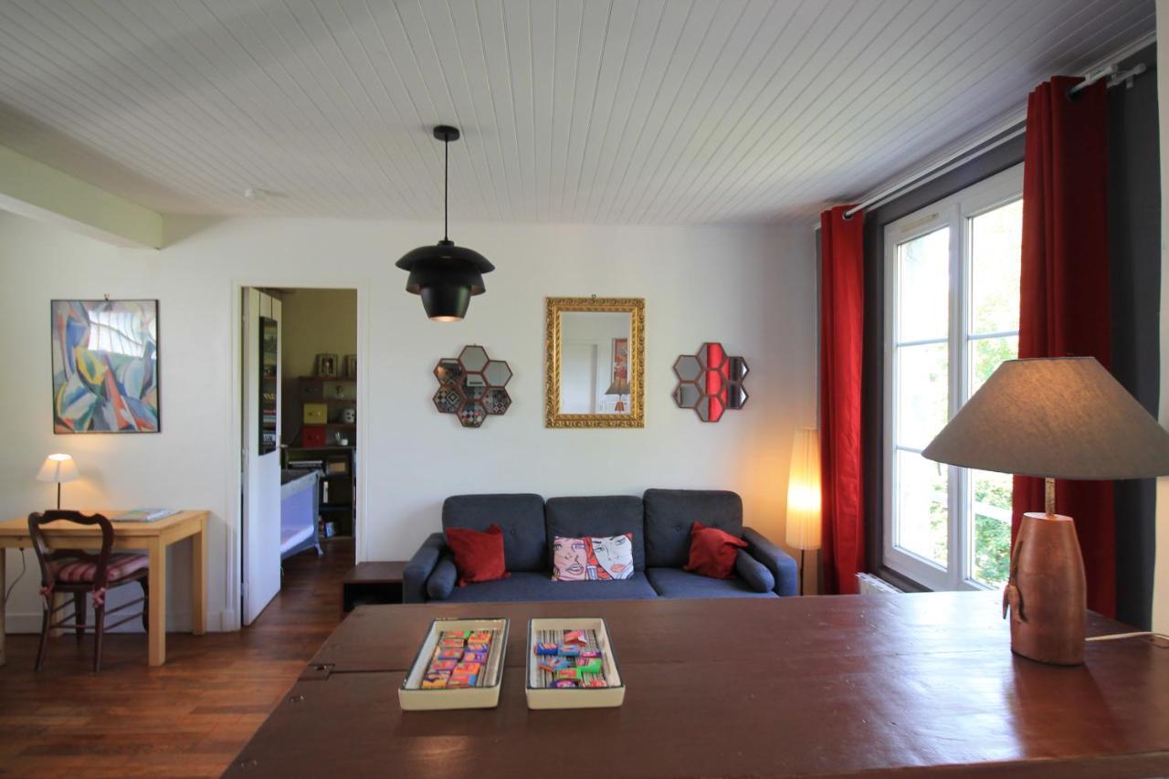 Disponible - Appartement Entier - Ligne H 15Mn Paris-Gare Du Nord, Parking Rue Gratuit, 4 Pers, Station De Train En Face Toutes Les 15Mn, Hippodrome, Cdfas, Universite, Borne Electrique, 1Er Etage Eaubonne Extérieur photo